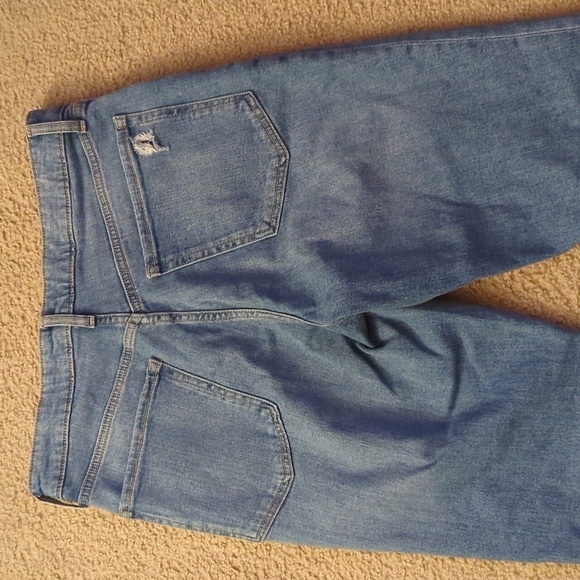Old Navy High Rise O.G Straight Secret Smooth Pockets Jeans Size 12 - Picture 6 of 7